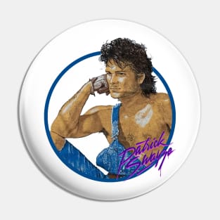 patrick swayze >>>80s Pin