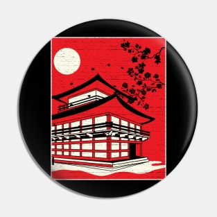 Japan Design Pin