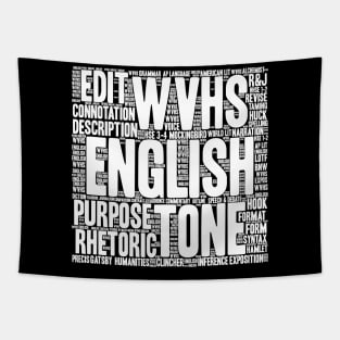 WVHS English Love Tee Shirt Tapestry