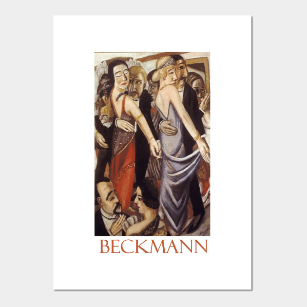 Arkæologi nudler købmand Dancing Bar in Baden-Baden by Max Beckmann - Paintings - Posters and Art  Prints | TeePublic
