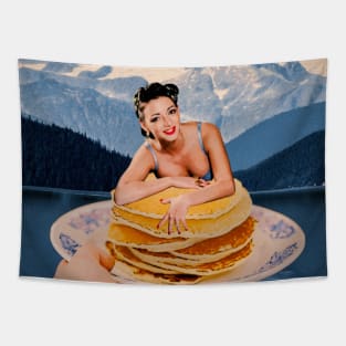 Pancake day Tapestry