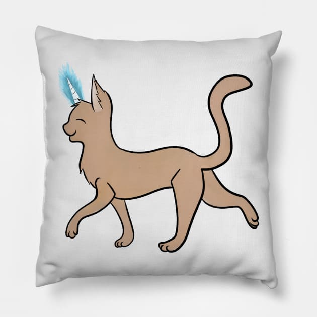 Caticorn Pillow by NoodleWhiskers
