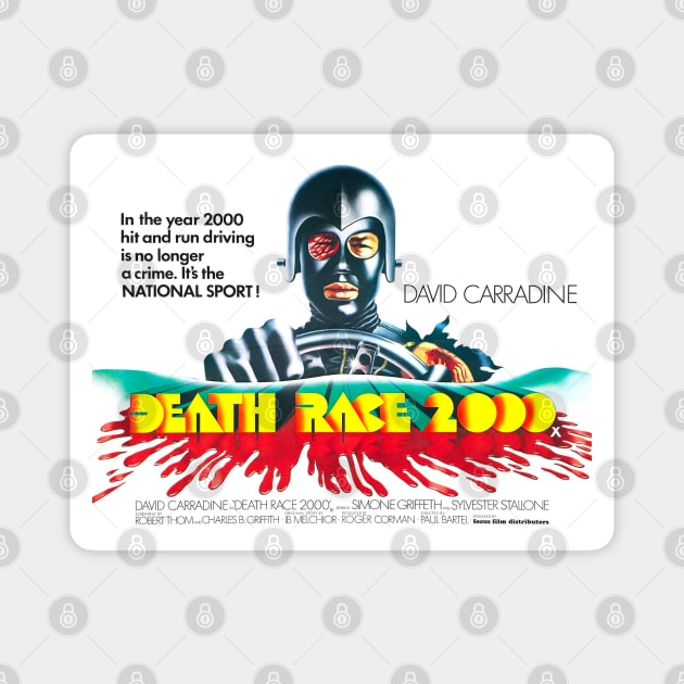 Death Race 2000 Magnet by Pop Fan Shop