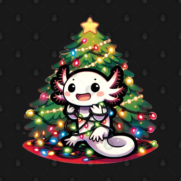 Axolotl Christmas by OddHouse