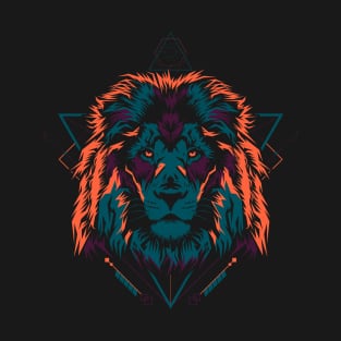 Geometric Lion T-Shirt