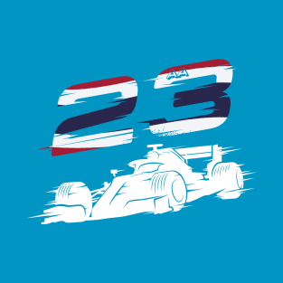 We Race On! 23 [Flag] T-Shirt