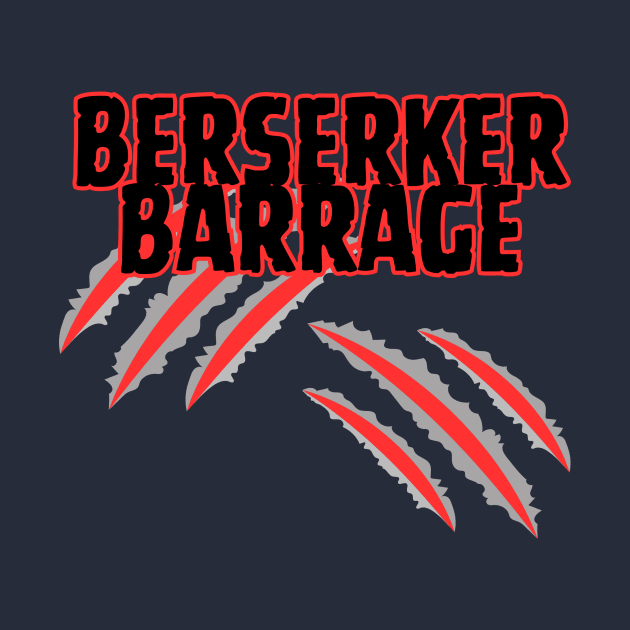 Berserker Barrage! by KramerArt