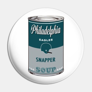 Philadelphia Eagles Soup Can Pin