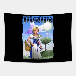 Deutschland - Bread Girl Tapestry