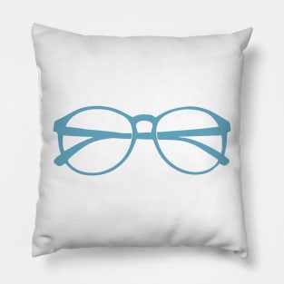Blue Glasses Pillow