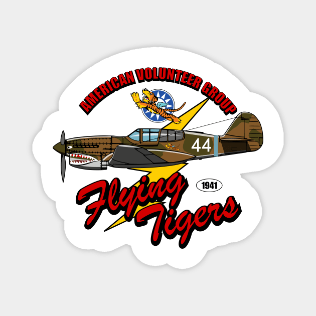 P-40 Warhawk Magnet by Firemission45