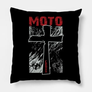 CHRISTIAN EXTREME MOTOCROSS Pillow