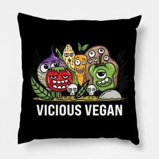 Vicious Vegan Pillow