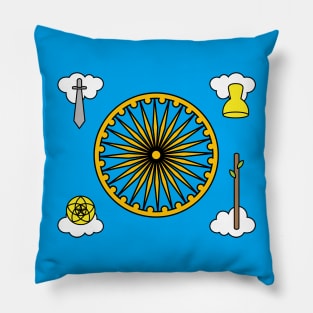 The Wheel Of Fortune Pillow