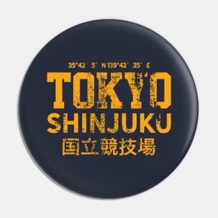 Tokyo Shinjuku City Pin