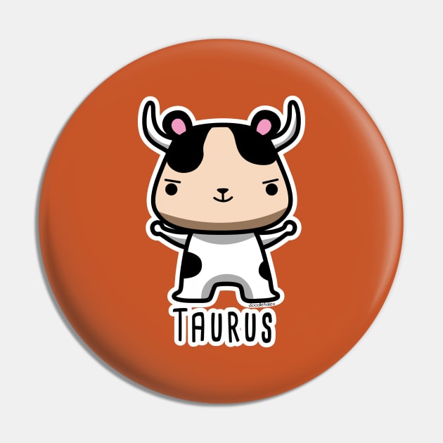 Taurus zodiac teddy bear Pin by doodletales