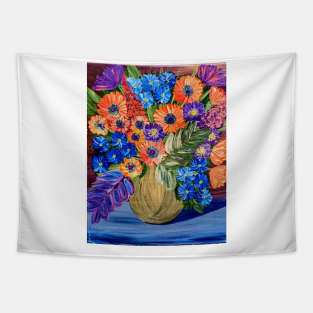 Joy from flowers Tapestry