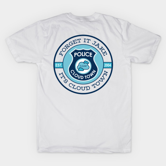 Cloud Town Police - An Inside Out Art Design T-Shirt