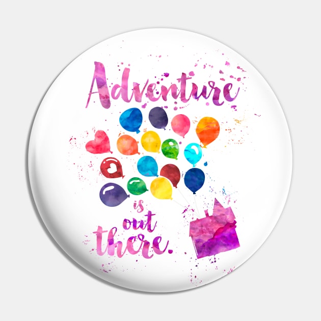 Adventure is Out There Pin by literarylifestylecompany