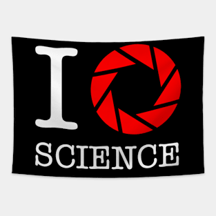 I Love Science Tapestry