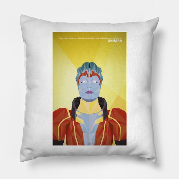 Geometric Samara Pillow by sparkmark