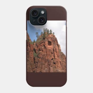 Pines Atop Red Rock Phone Case