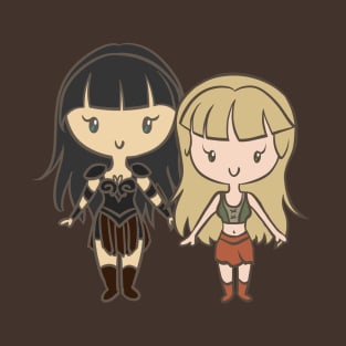 Xena & Gabrielle - Lil' CutiEs T-Shirt