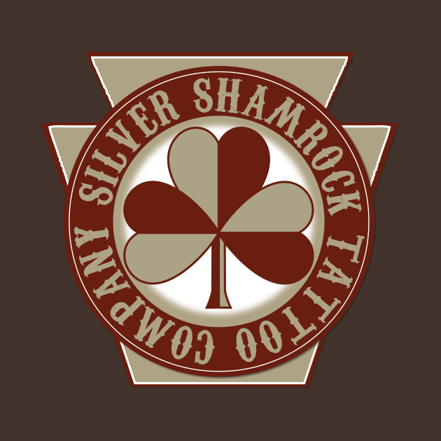 Silver Shamrock Tattoo Company Fall Keystone Logo by Silver Shamrock Tattoo Company