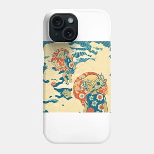 Japanese Surfers Phone Case