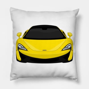 MCLAREN 570S YELLOW Pillow