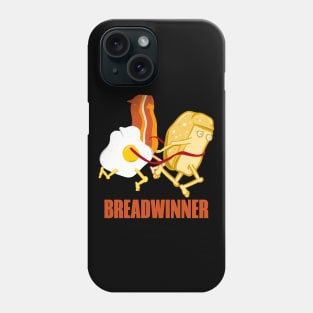 Loaf of bread running Phone Case