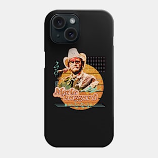 Merle haggard \\ Retro Art Phone Case