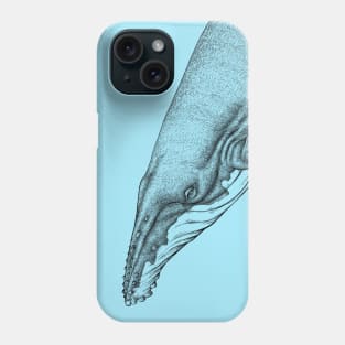 Humpback Whale Line Art Phone Case