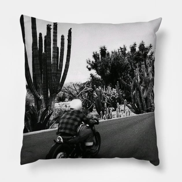 Trip hrough the desert Pillow by iamshettyyy