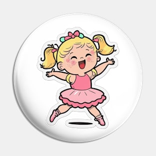 Ballet Dancer Pin