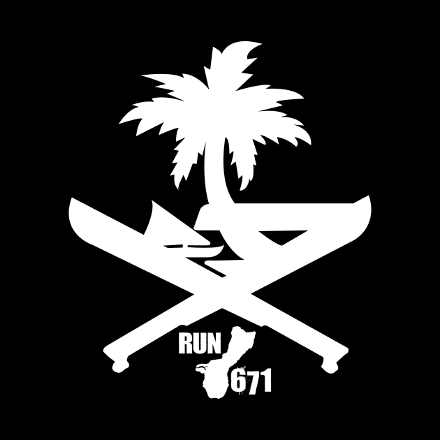 RUN 671 Guam Machete Seal by RUN 671 GUAM