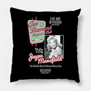 Jayne Mansfield Inspired Design Pillow