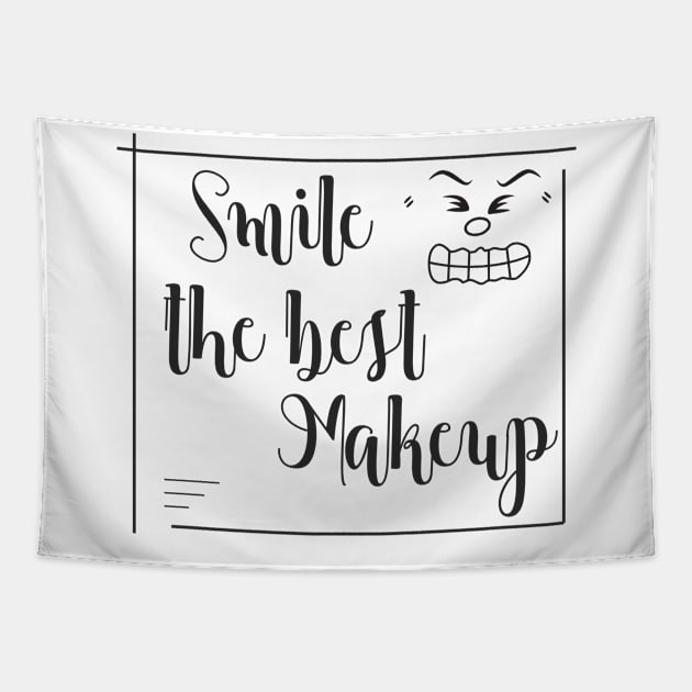 smile Tapestry by CreativeIkbar Prints