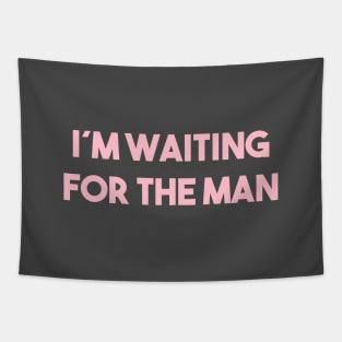 I´m Waiting For The Man, pink Tapestry