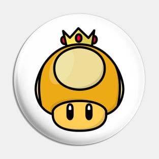 Gold Mushroom Pin