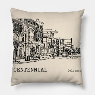 Centennial Colorado Pillow