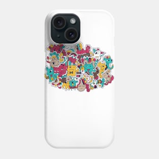 Monster party Phone Case