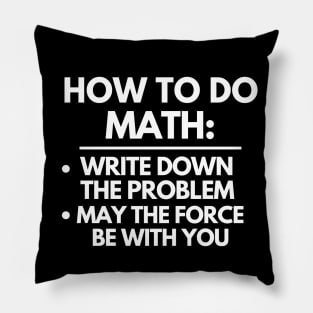 How to do math Pillow