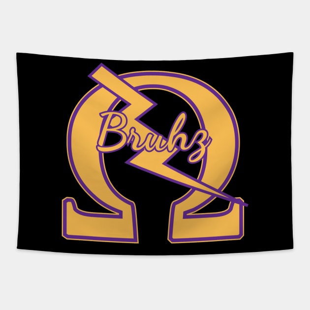 Omega psi phi tapestry best sale