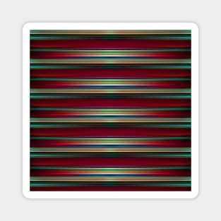 Parallel lines 3d pattern Magnet