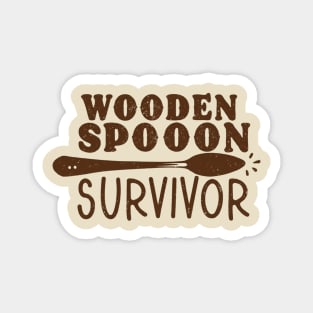 wooden spoon survivor Magnet