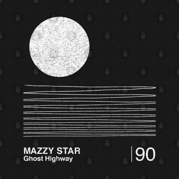 Mazzy Star / Minimal Graphic Design Artwork by saudade