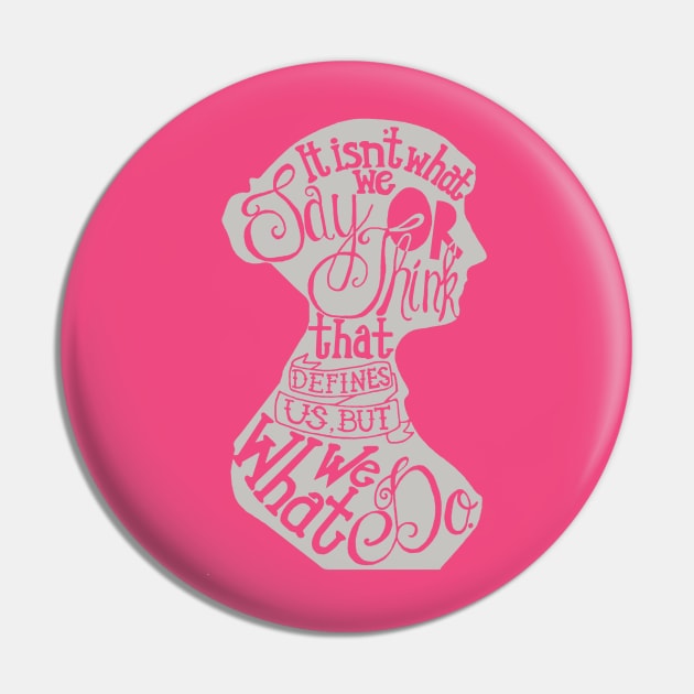 Literary Marvels-Jane Austen Pin by galetea