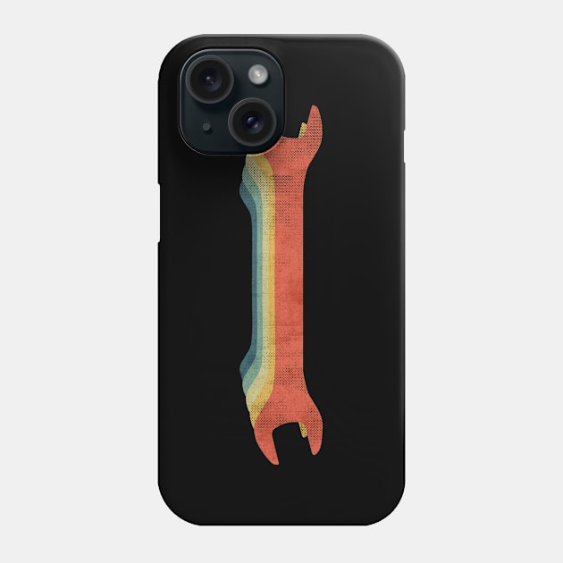 Wrench Retro Vintage Color Phone Case by bridgewalker