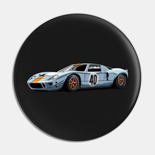 Le mans GT40 mk1 Pin